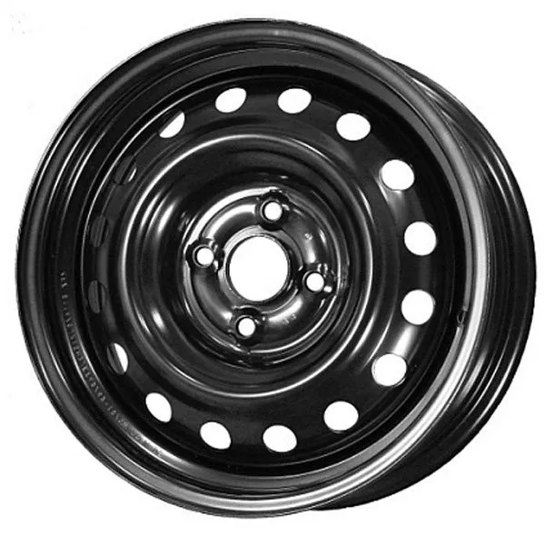 Диск Стальной ТЗСК мод.Kia Rio,Hyundai Solaris 15х6 PCD 4х100 ET48 DIA54.1  черный  